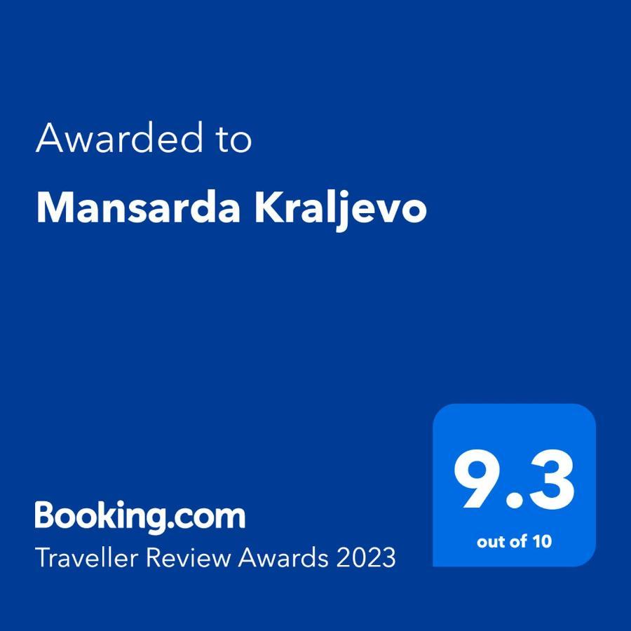 Appartamento Mansarda Kraljevo Esterno foto